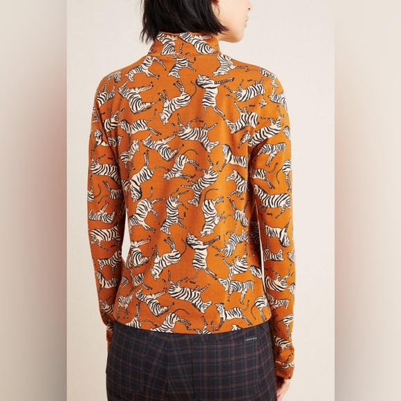 NWT Maeve Knit Mock Neck Top - Picture 5 of 6